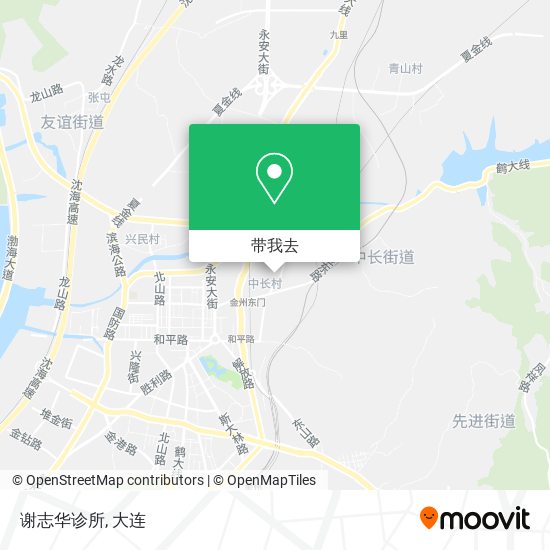 谢志华诊所地图