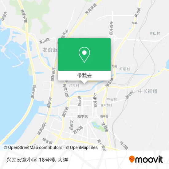 兴民宏意小区-18号楼地图