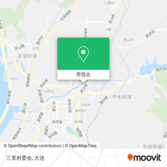 三里村委会地图