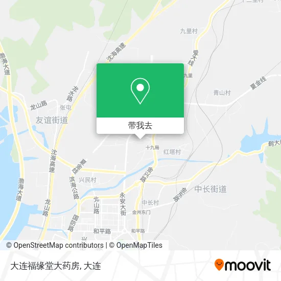 大连福缘堂大药房地图