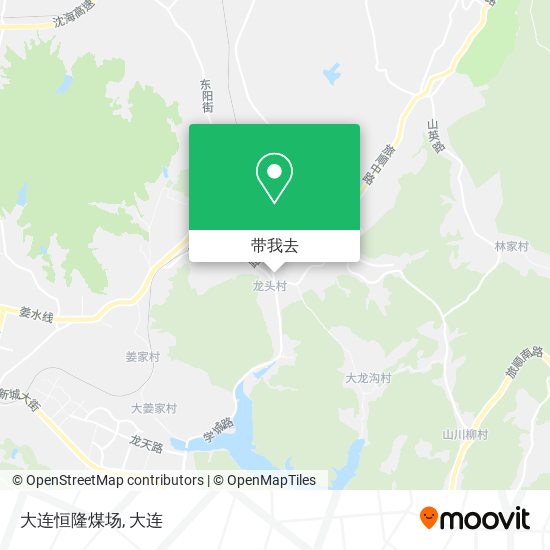 大连恒隆煤场地图