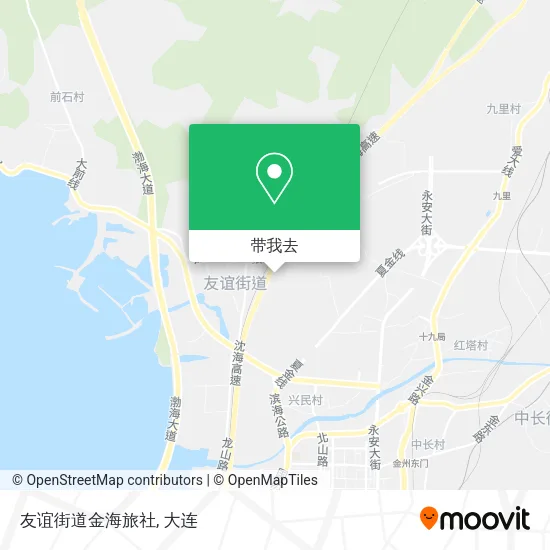 友谊街道金海旅社地图