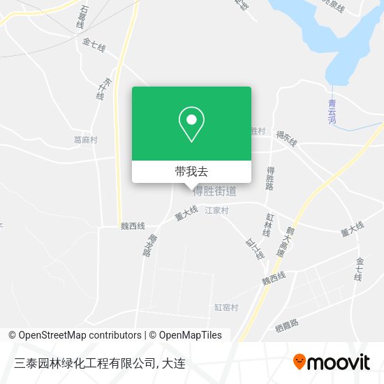 三泰园林绿化工程有限公司地图