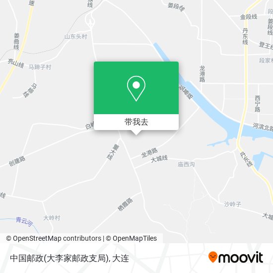 中国邮政(大李家邮政支局)地图