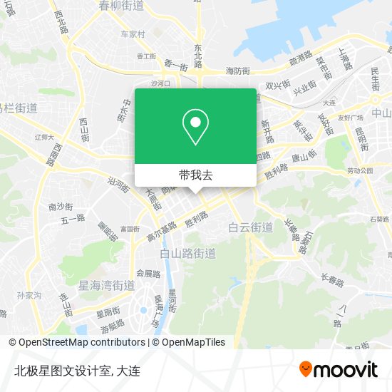 北极星图文设计室地图