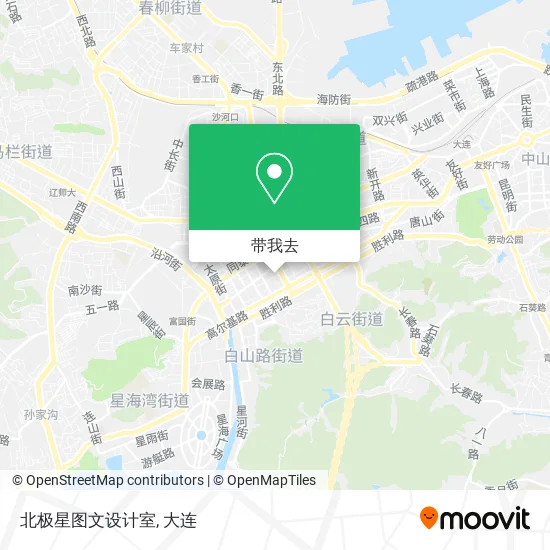 北极星图文设计室地图