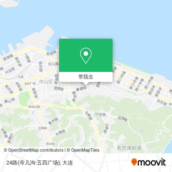 24路(寺儿沟-五四广场)地图