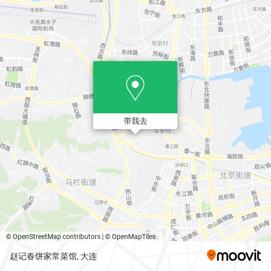 赵记春饼家常菜馆地图