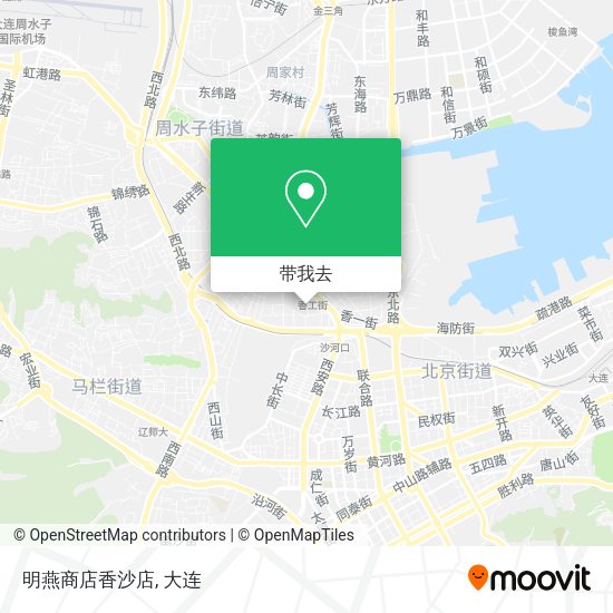 明燕商店香沙店地图