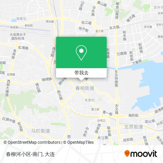 春柳河小区-南门地图