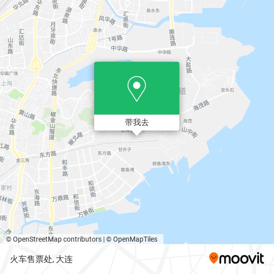 火车售票处地图
