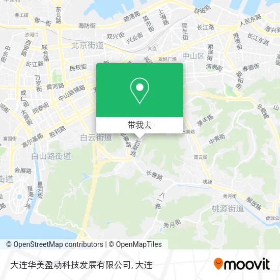 大连华美盈动科技发展有限公司地图