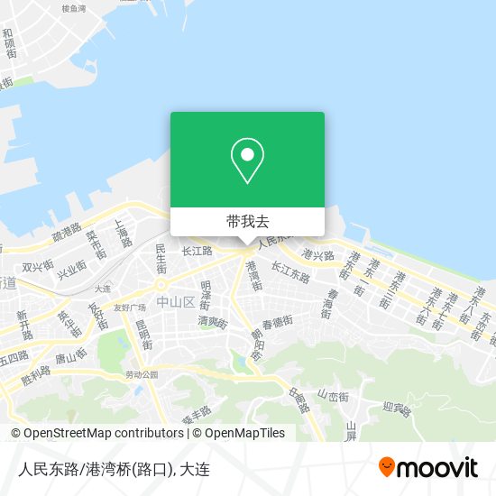 人民东路/港湾桥(路口)地图