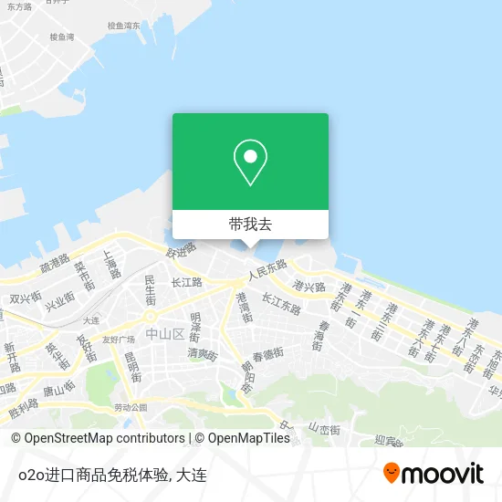 o2o进口商品免税体验地图