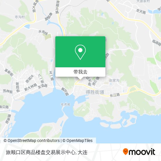 旅顺口区商品楼盘交易展示中心地图