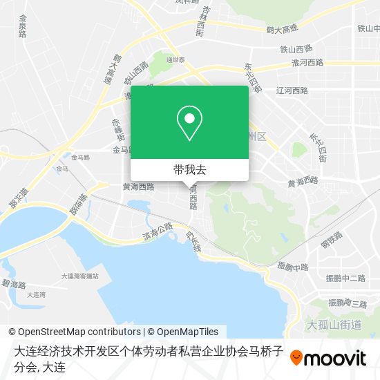 大连经济技术开发区个体劳动者私营企业协会马桥子分会地图