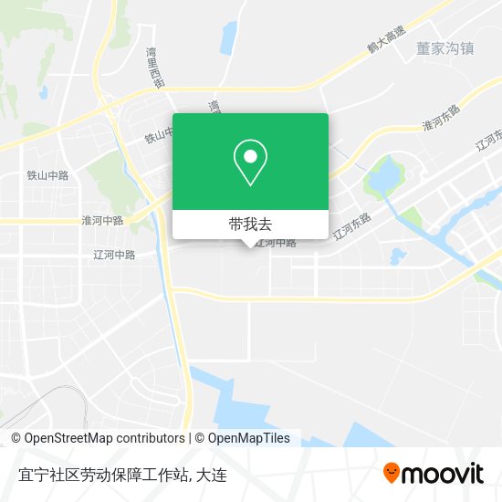 宜宁社区劳动保障工作站地图