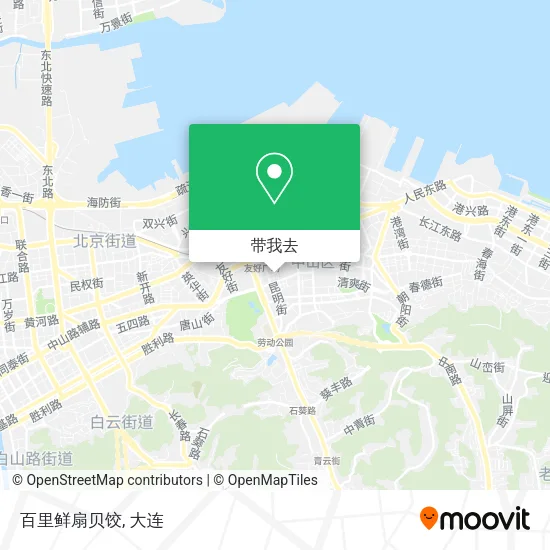 百里鲜扇贝饺地图