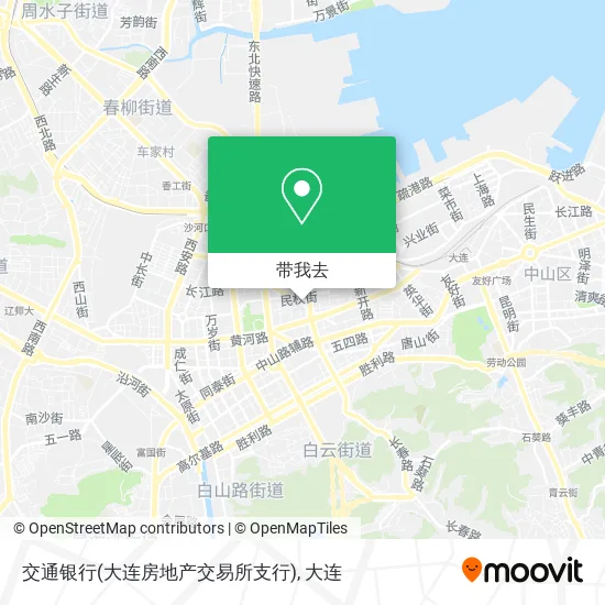 交通银行(大连房地产交易所支行)地图