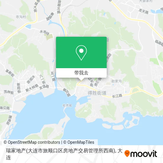 瑞家地产(大连市旅顺口区房地产交易管理所西南)地图