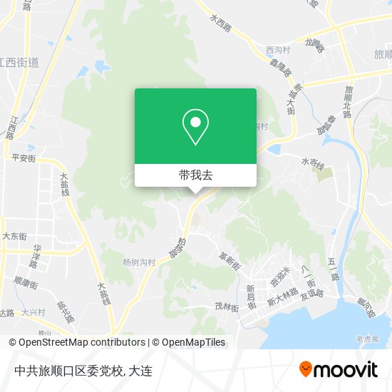 中共旅顺口区委党校地图