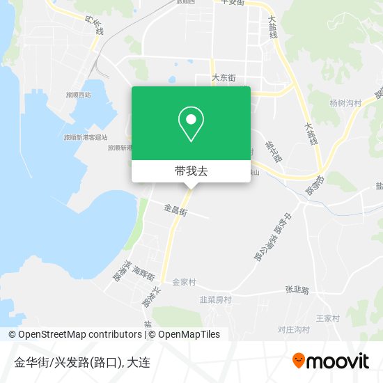 金华街/兴发路(路口)地图