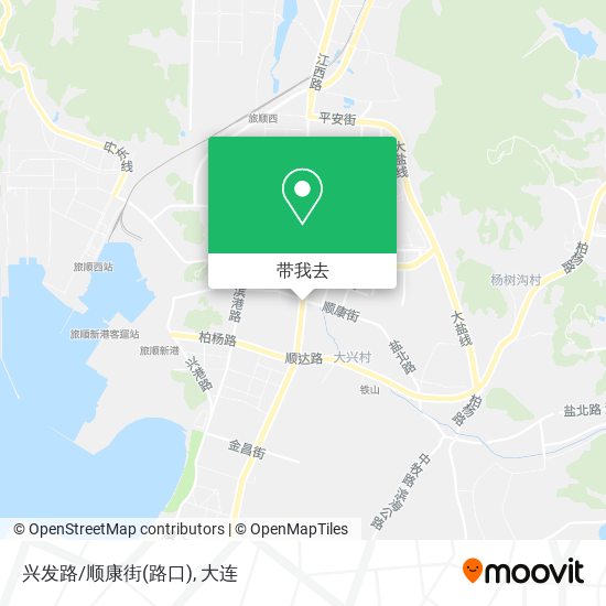 兴发路/顺康街(路口)地图