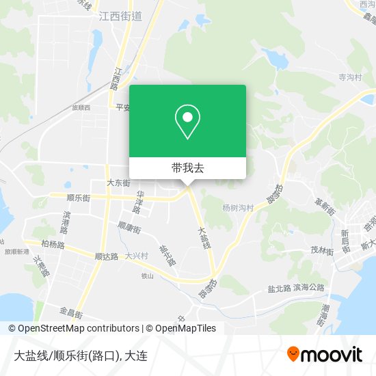 大盐线/顺乐街(路口)地图