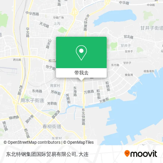 东北特钢集团国际贸易有限公司地图