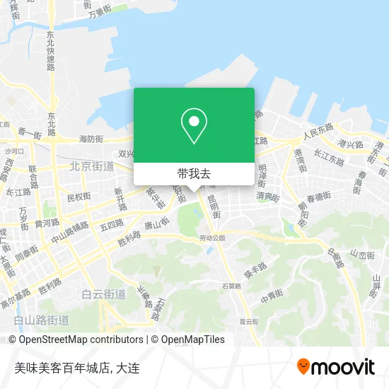 美味美客百年城店地图