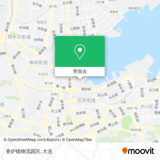 香炉礁物流园区地图