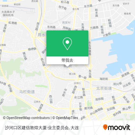 沙河口区建信敦煌大厦-业主委员会地图