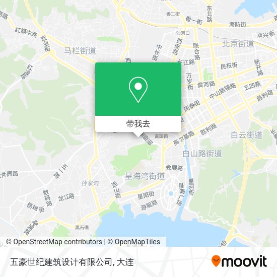 五豪世纪建筑设计有限公司地图