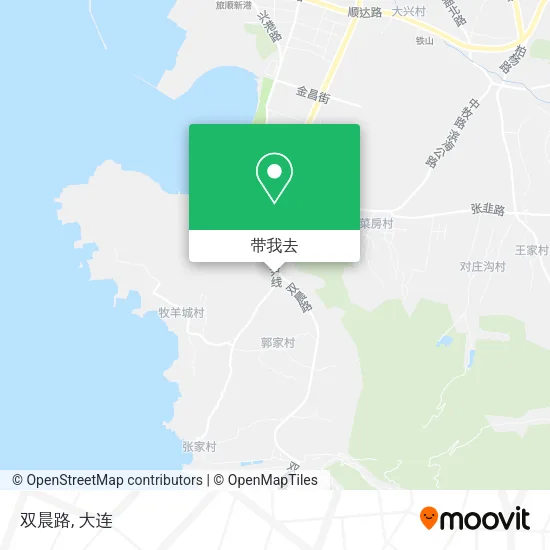 双晨路地图