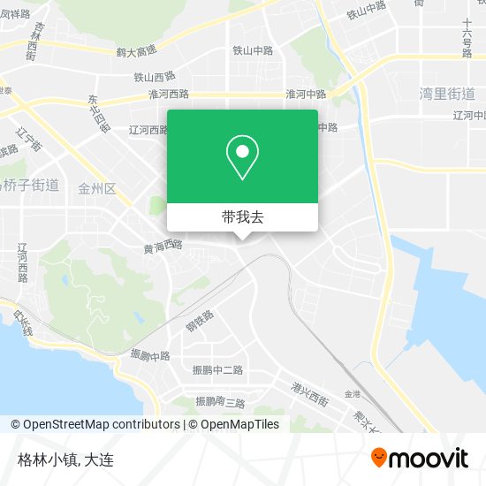 格林小镇地图
