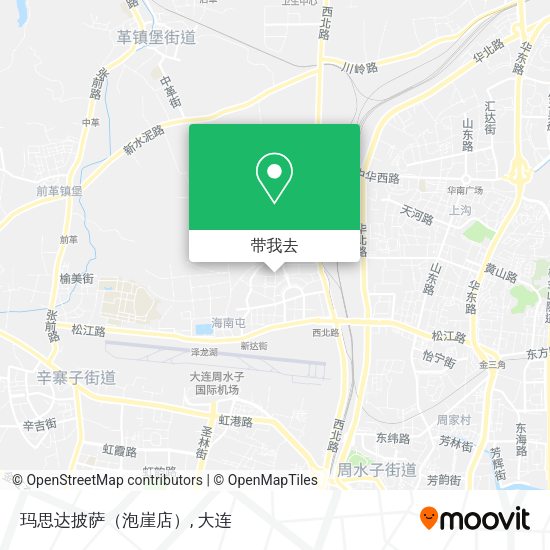 玛思达披萨（泡崖店）地图