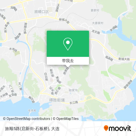 旅顺5路(启新街-石板桥)地图