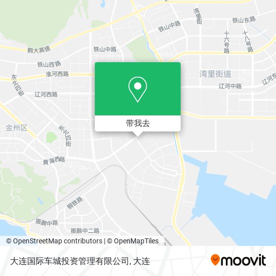 大连国际车城投资管理有限公司地图