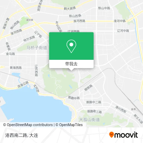 港西南二路地图