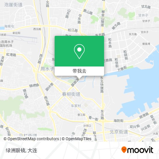 绿洲眼镜地图