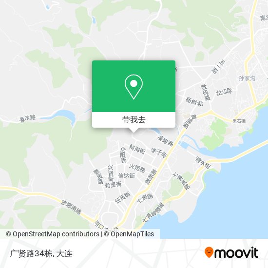 广贤路34栋地图