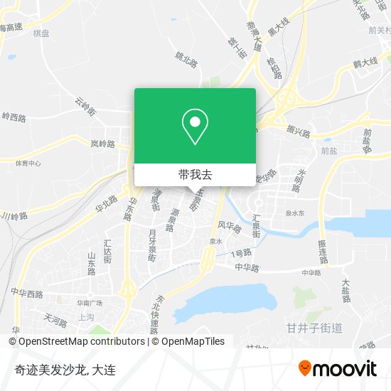 奇迹美发沙龙地图