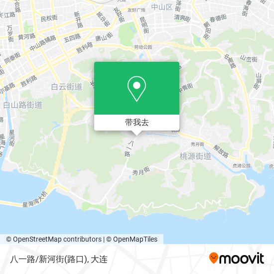 八一路/新河街(路口)地图