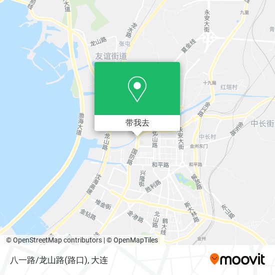 八一路/龙山路(路口)地图