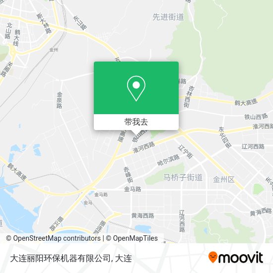 大连丽阳环保机器有限公司地图