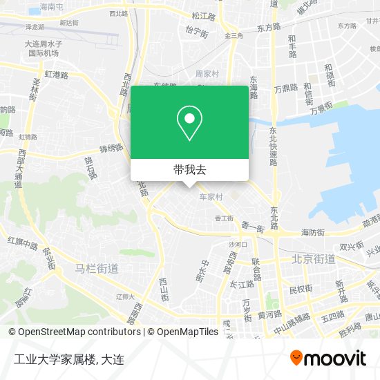 工业大学家属楼地图