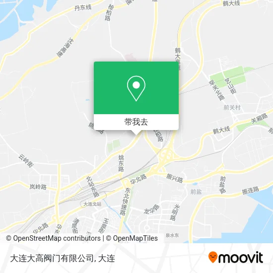大连大高阀门有限公司地图