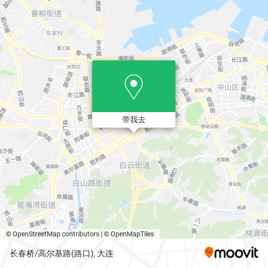 长春桥/高尔基路(路口)地图