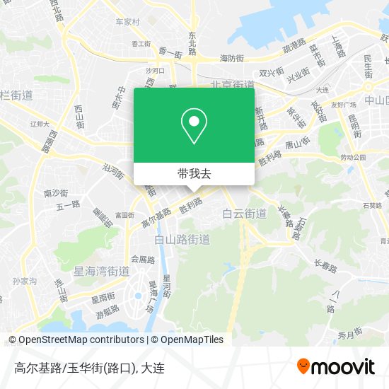 高尔基路/玉华街(路口)地图