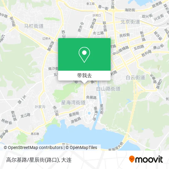 高尔基路/星辰街(路口)地图